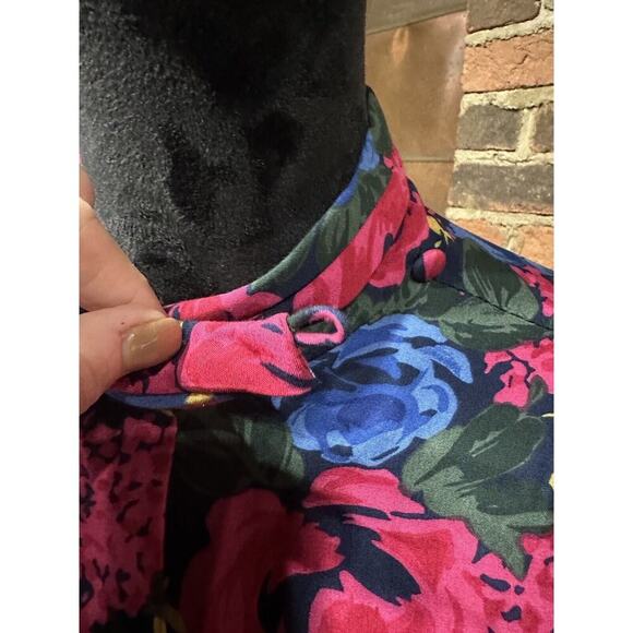 Vintage Pendleton Shirt Womens Button Down Floral colorful Cottagecore 90’s 12 - Picture 8 of 8